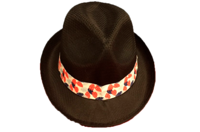 Chapeau Cuba coloré ruban personnalisé 5
