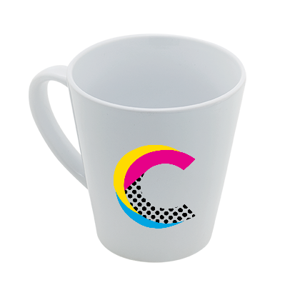 mug conique personnalisé logo entreprise