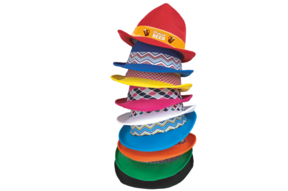 Chapeau Cuba coloré ruban personnalisé 11