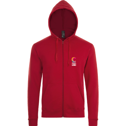 SWEAT STONE ROUGE BRODERIE 2